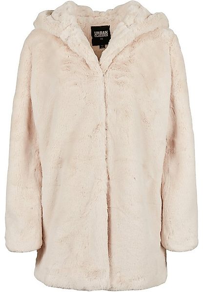 URBAN CLASSICS Parka Urban Classics Damen Ladies Hooded Teddy Coat (1-St) günstig online kaufen