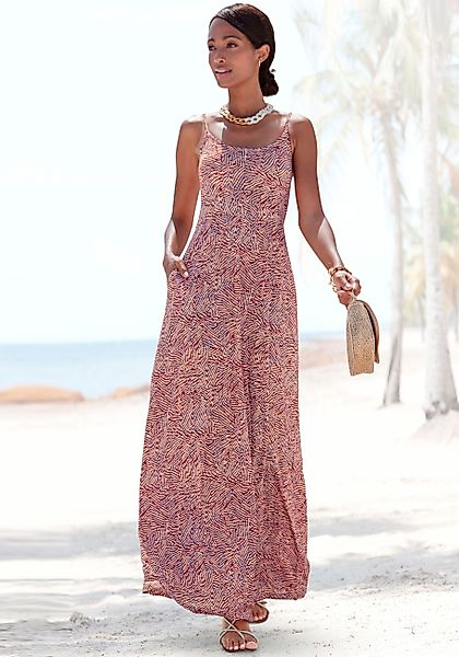 Vivance Maxikleid mit grafischem Alloverdruck und günstig online kaufen