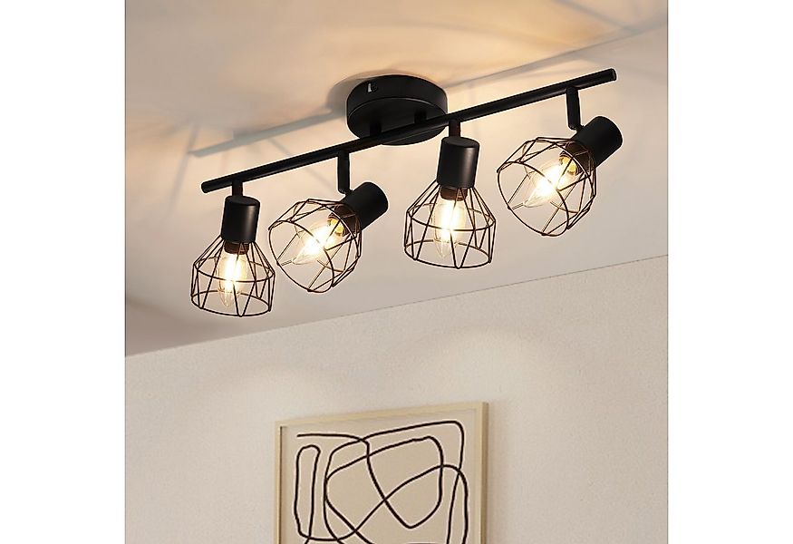 Zedelmaier Deckenstrahler Deckenleuchten 2/3/4 Flammig Deckenspots, E14/40W günstig online kaufen