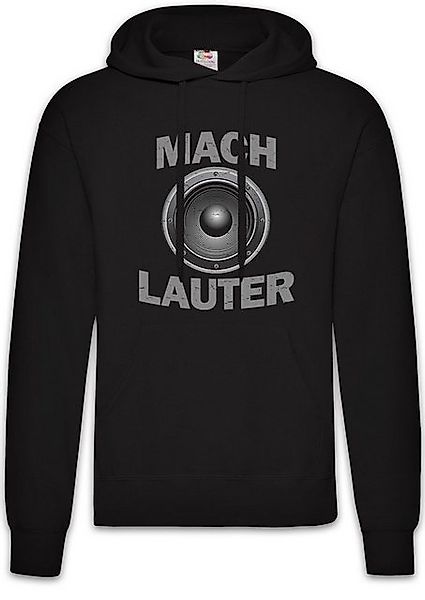 Urban Backwoods Hoodie Mach Lauter Herren Hoodie Techno Club DJ Party Konze günstig online kaufen