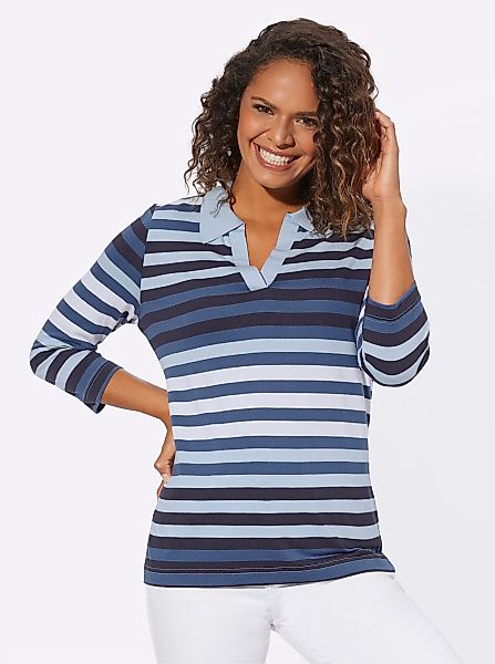 Casual Looks Poloshirt "Poloshirt" 1 Stk. tlg. günstig online kaufen