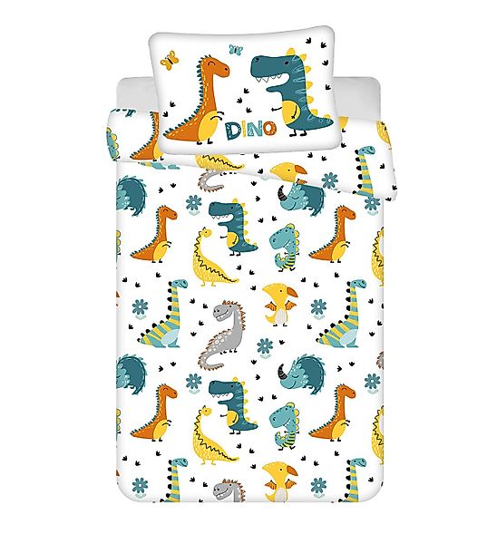 Jerry Fabrics Babybettwäsche Dino World Baby günstig online kaufen
