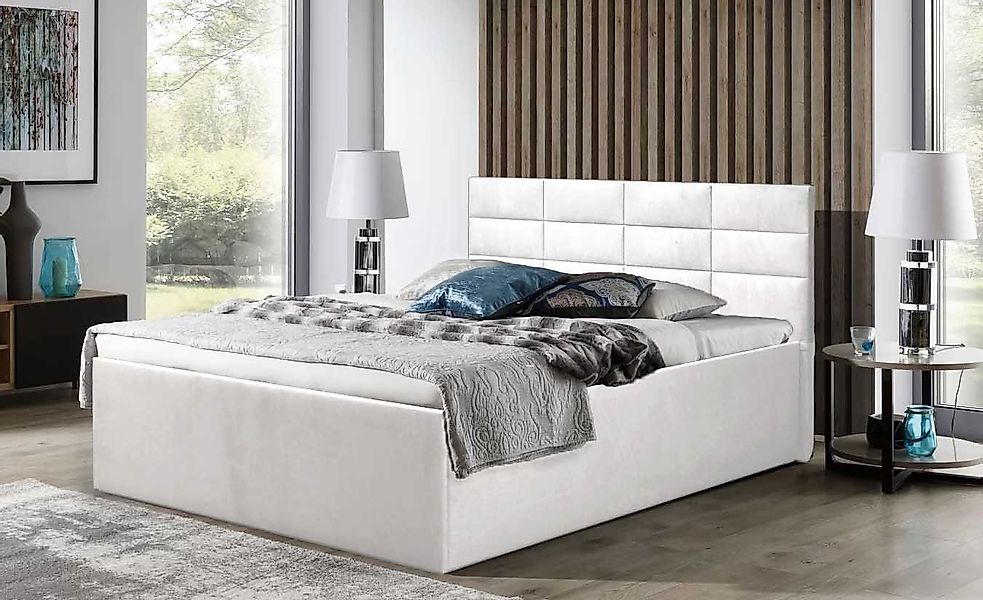 Halmon Schlafkomfort Betten Polsterbett Athena (Seitenhöhe 40cm), 100 cm hö günstig online kaufen