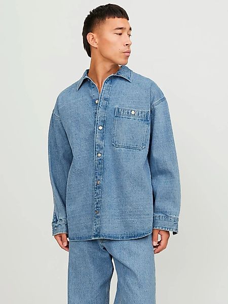 Jack & Jones Langarmhemd JORSANTORINI DENIM günstig online kaufen