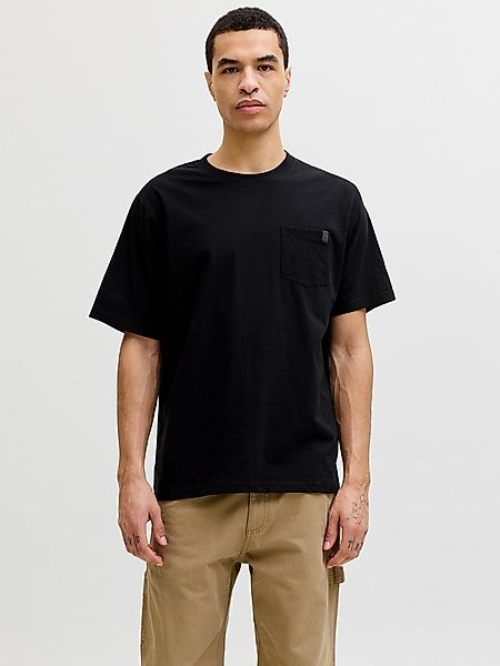 Jack & Jones Kurzarmshirt JJEDOVER SLUB TEE SS NOOS Baumwollmischung, relax günstig online kaufen