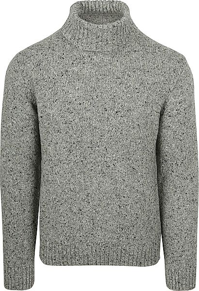 Suitable Rollkragenpullover Donnegal Tweed Eco Wool Grau - Größe M günstig online kaufen