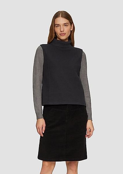 s.Oliver Kurzarmshirt Pullunder mit Turtleneck günstig online kaufen