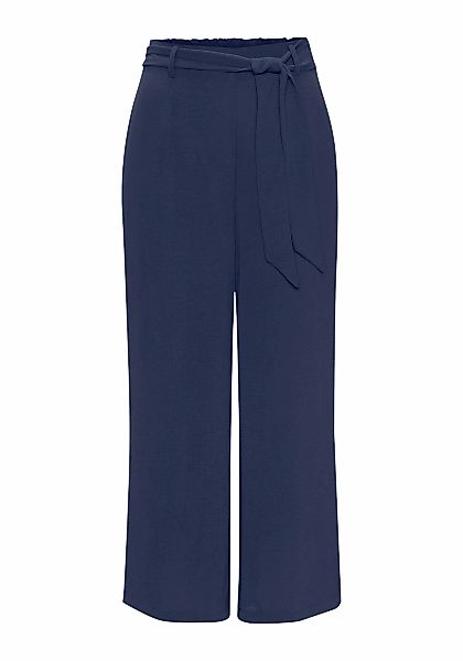 Vivance Schlupfhose, (mit Gürtel), mit elastischem Bund, Sommerhose, Basic günstig online kaufen