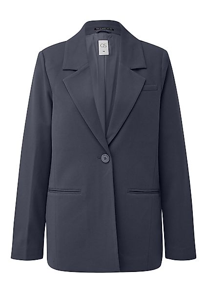 QS Jackenblazer Indoor-Blazer Blazer mit Reverskragen günstig online kaufen