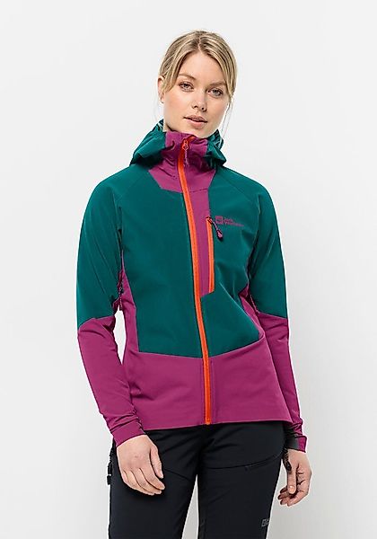 Jack Wolfskin Softshelljacke ALPSPITZE HOODY W günstig online kaufen