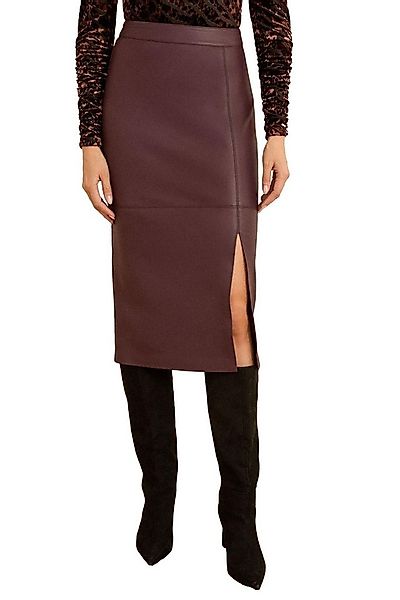 Love & Roses Midirock Love & Roses Midirock aus Kunstleder, Regular (1-tlg) günstig online kaufen