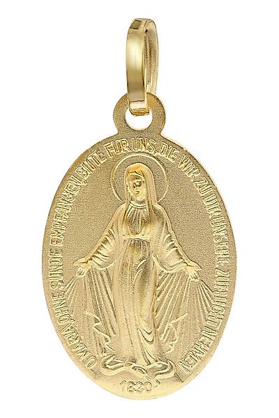 trendor Runder Anhänger Milagrosa Gold 585 günstig online kaufen