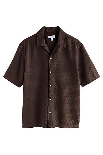 Next Kurzarmhemd Kurzärmeliges Hemd mit Waffelstruktur (1-tlg) günstig online kaufen