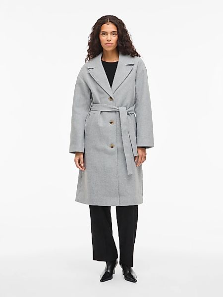 Vila Langmantel "VICLAUDIA L/S LONG COAT - NOOS" günstig online kaufen