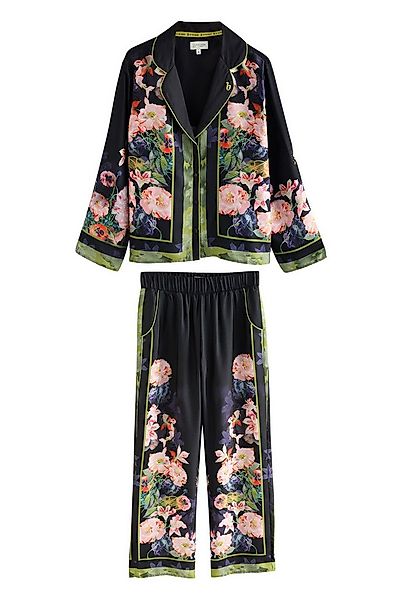 B by Ted Baker Pyjama B by Ted Baker durchgeknöpfter Satin-Schlafanzug (2 t günstig online kaufen