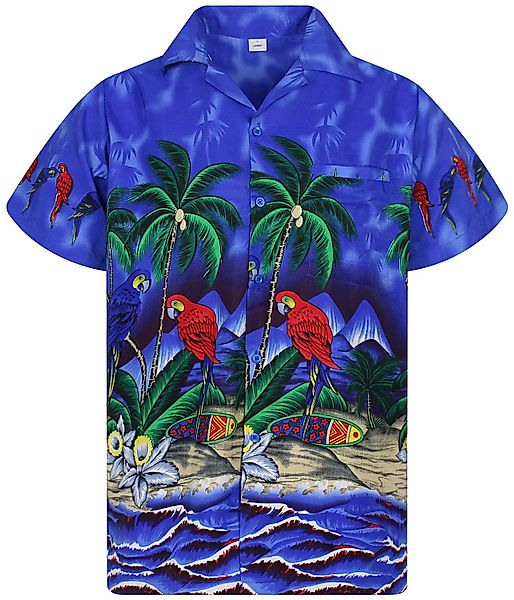 King Kameha Hawaiihemd Parrot Funky Hawaii-Hemd günstig online kaufen