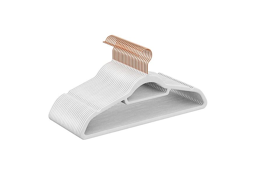 SONGMICS Kleiderbügel Bügel, (30-tlg), Samt Bügel, rutschfest, 360° drehbar günstig online kaufen