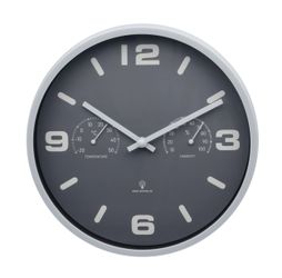 Miraval Funkwanduhr Design Funk-Wanduhr günstig online kaufen