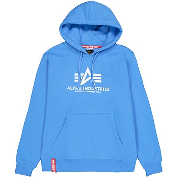 Alpha  Sweatshirt Basic Hoodie - mediteranian blue günstig online kaufen