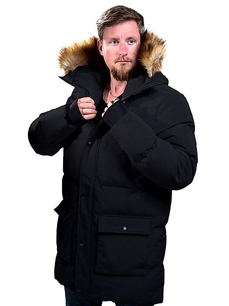 Poolman Parka Parka mit Kapuze und abnehmbaren Kunstfellkragen P2304.770 Sm günstig online kaufen