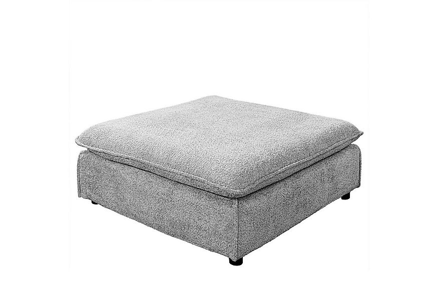 riess-ambiente Fußhocker HEAVEN 100cm grau · Hussensofa inkl. Kissen und ab günstig online kaufen