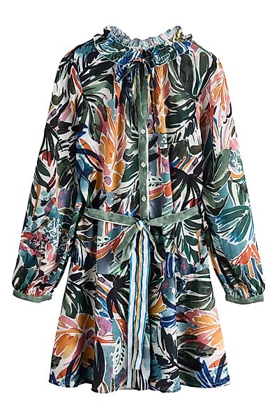 Next Minikleid Mini-Hemdkleid mit langen Ärmeln günstig online kaufen