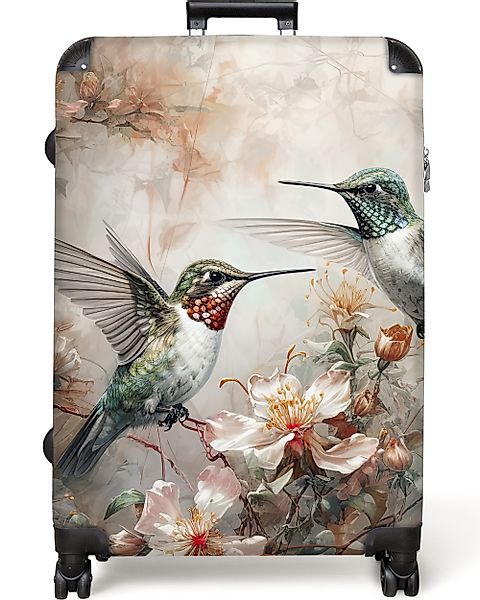 NoBoringSuitcases.com© Hartschalen-Trolley Kolibri - Vögel - günstig online kaufen