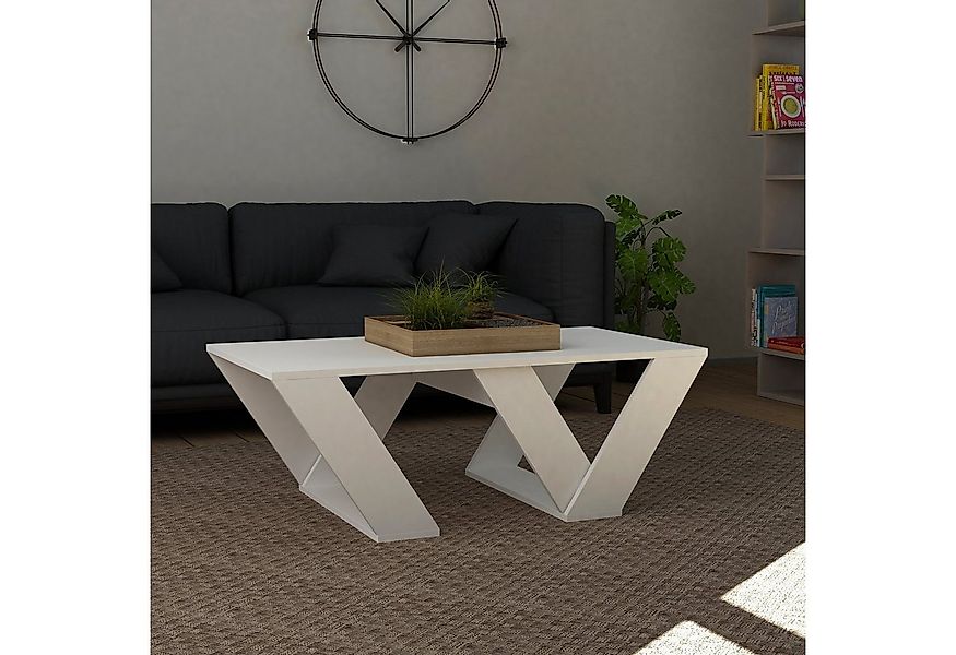Decortie Couchtisch Pipra, Moderner Couchtisch, 110 x 60 x 40 cm günstig online kaufen