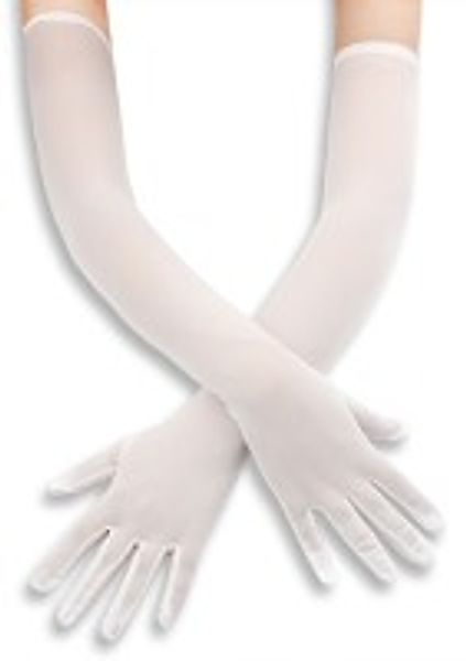 Gants Longs Mesh Handschuhe 50cm Blancs günstig online kaufen