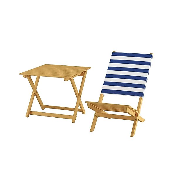 Erst-Holz Klappstuhl Gartenstuhl Strandklappstuhl Lehne aus Baumwolle aus B günstig online kaufen