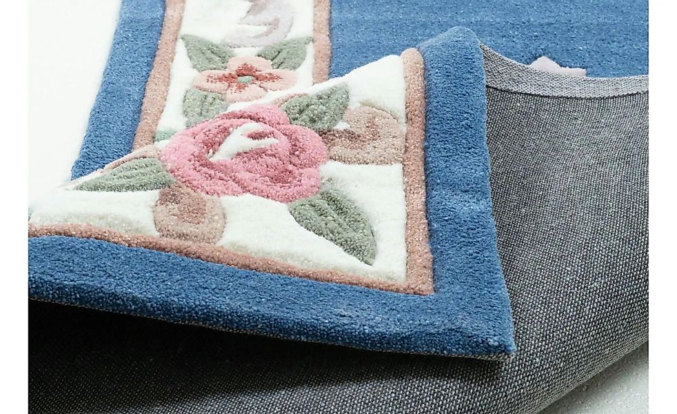 THEKO Vintageteppich  Ming ¦ blau ¦ Synthetische Fasern ¦ Maße (cm): B: 70 günstig online kaufen