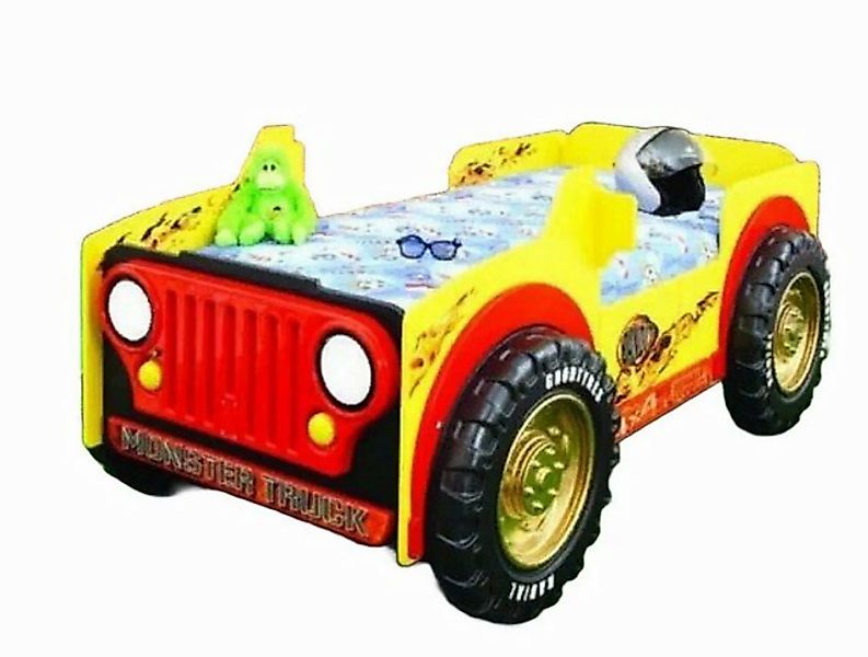 JVmoebel Autobett Kinderbett Kinderbett JEEP ABS Bett Betten Auto Jugendbet günstig online kaufen