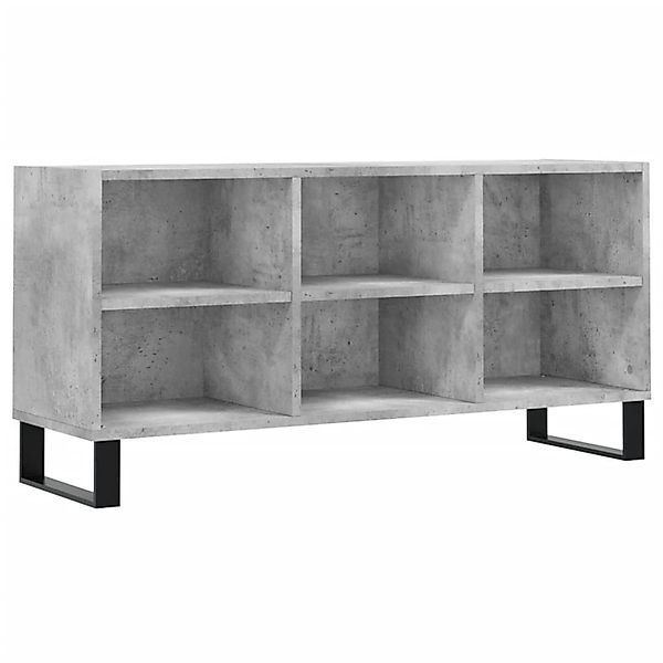 VidaXL TV-Schrank Betongrau 103,5x30x50 cm Holzwerkstoff  Modell 3 günstig online kaufen