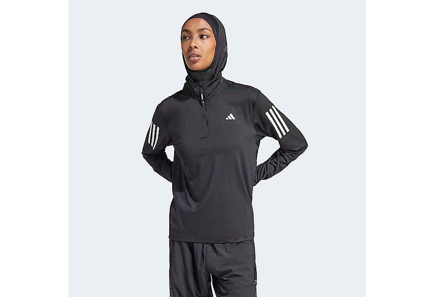 adidas Performance Rollkragenshirt OWN THE RUN HALF-ZIP OBERTEIL günstig online kaufen