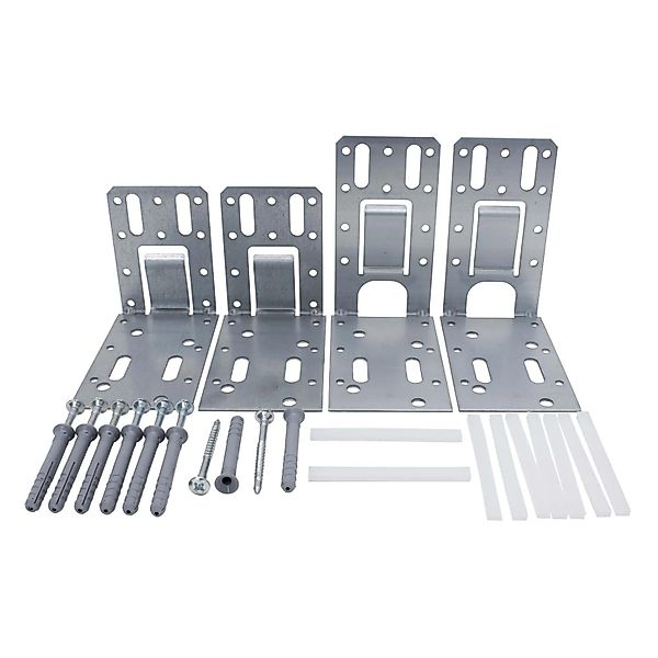 Protektor Türpfostensteckwinkelset für Profile UA/CW 75 Silber günstig online kaufen