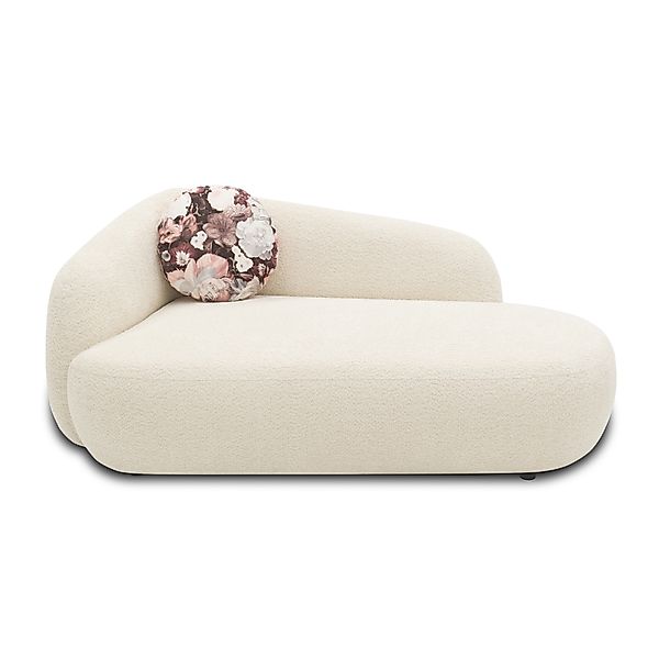 Recamiere 700013, Liege, oval, Füße mit Filzgleitern, Sofa, 183 x 105 x 75 günstig online kaufen