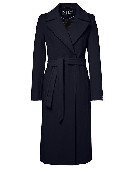 Milo Wintermantel Wanda (Wollmischung) navyblau Damen günstig online kaufen