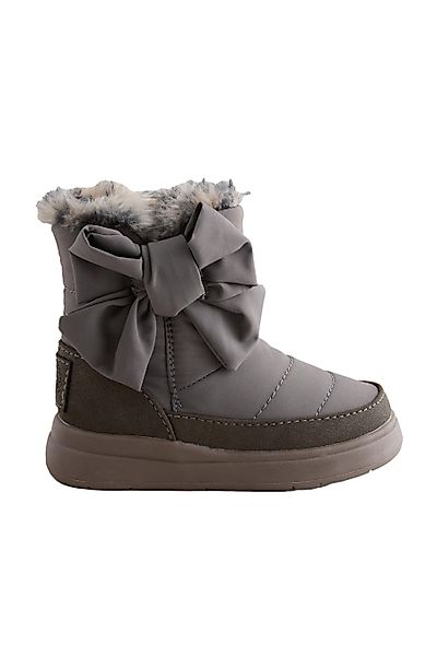 Next Wasserabweisende, gesteppte Stiefel mit Schleife günstig online kaufen
