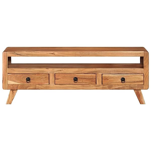 Tv-schrank 110x30x40 Cm Massivholz Akazie günstig online kaufen