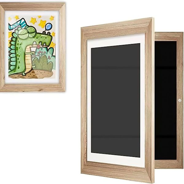 SURFOU Bilderrahmen-Set 2er 24*32cm Kinderzeichnungen A4 günstig online kaufen