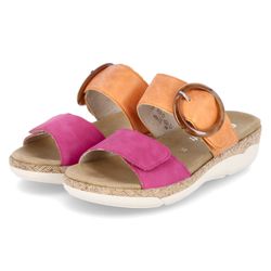 Remonte Pantolette, Keilabsatz, Sommerschuh, Schlupfschuh mit Wechselfußbet günstig online kaufen