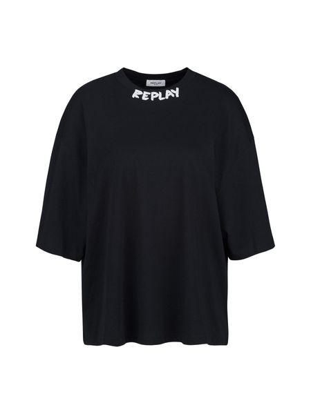 Replay T-Shirt Cotton Jersey (1-tlg) günstig online kaufen