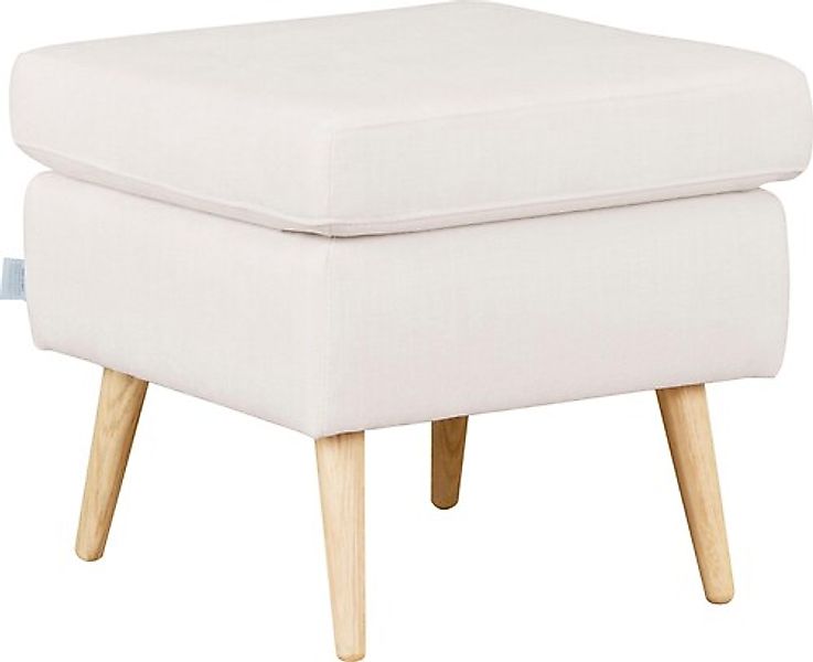 Home affaire Hocker »Salla« Bezug auch in Luxus-Microfaser in Teddyfellopti günstig online kaufen