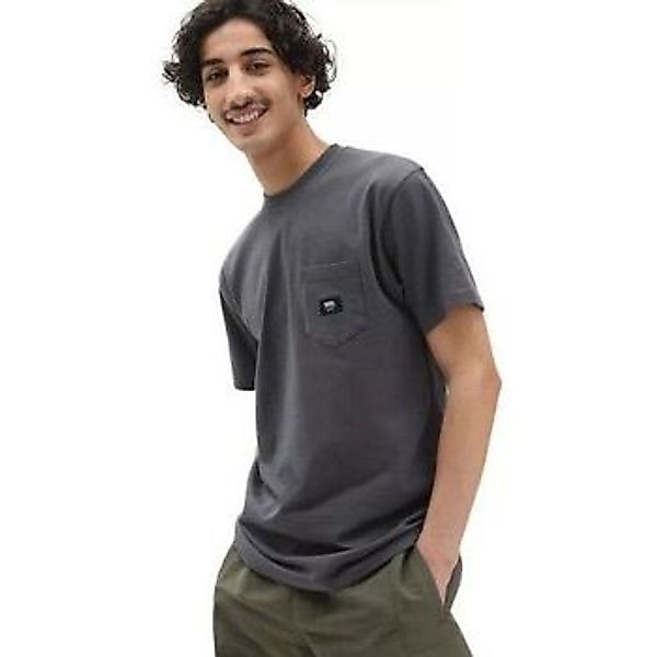Vans  T-Shirts & Poloshirts VN000G3Y - OFF THE WALL II POCKET-1O71 ASPHALT günstig online kaufen