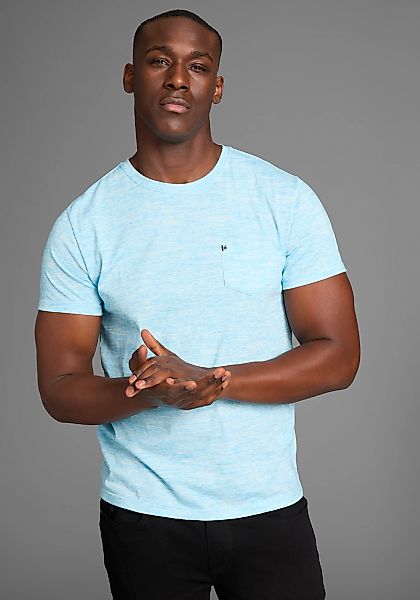 Bruno Banani T-Shirt, Kurzarm, Slim Fit, unifarben, Rundhalsausschnitt günstig online kaufen