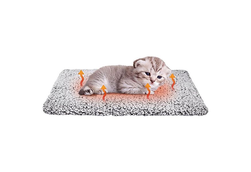 Refttenw Heizmatten Selbstheizende Decke Katze,Anti-Slip selbstwärmende Hei günstig online kaufen