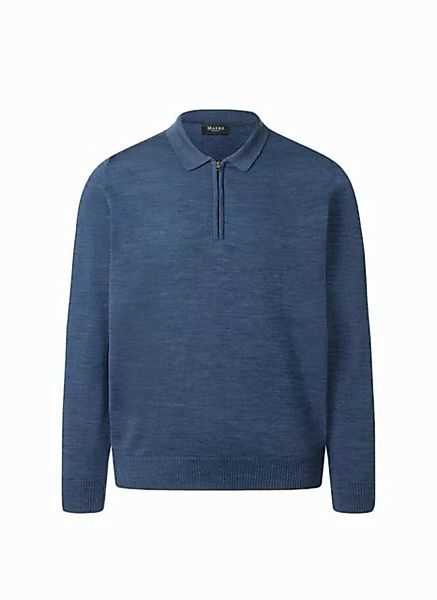 MAERZ Muenchen Strickpullover Pullover Polokragen Zip 1/1 Arm günstig online kaufen