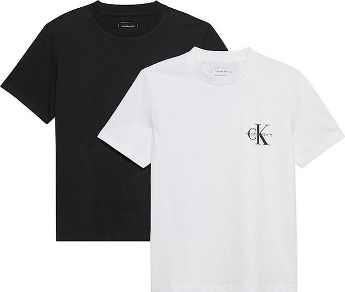 Calvin Klein Jeans T-Shirt A- Logo CN 2 Pack Tee (Packung, 2er-Pack) Mit Ru günstig online kaufen
