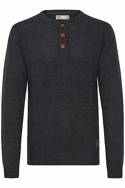 Solid Strickfleece-Pullover "Strickpullover SDTerrance" günstig online kaufen