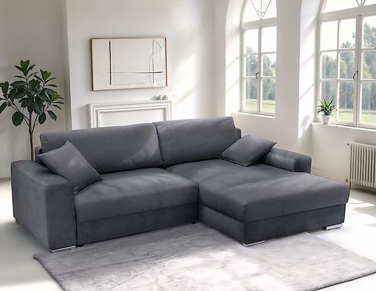 exxpo - sofa fashion Ecksofa »Larnaca, inkl. Bettfunktion & Bettkasten, beq günstig online kaufen